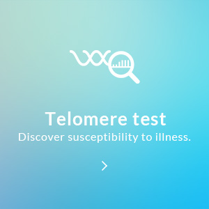 Telomere test Discover susceptibility to illness.