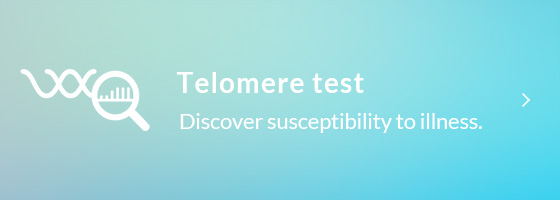 Telomere test Discover susceptibility to illness.